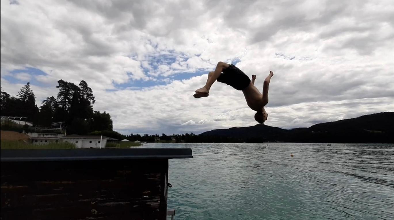Ferienwohnung Seehaus Hochauer Direkter Seezugang Woerthersee Pörtschach am Wörthersee Exterior foto