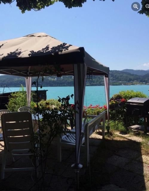 Ferienwohnung Seehaus Hochauer Direkter Seezugang Woerthersee Pörtschach am Wörthersee Exterior foto