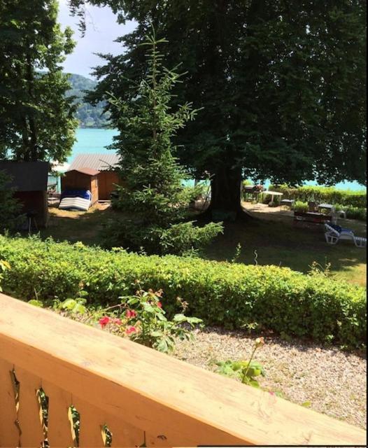 Ferienwohnung Seehaus Hochauer Direkter Seezugang Woerthersee Pörtschach am Wörthersee Exterior foto